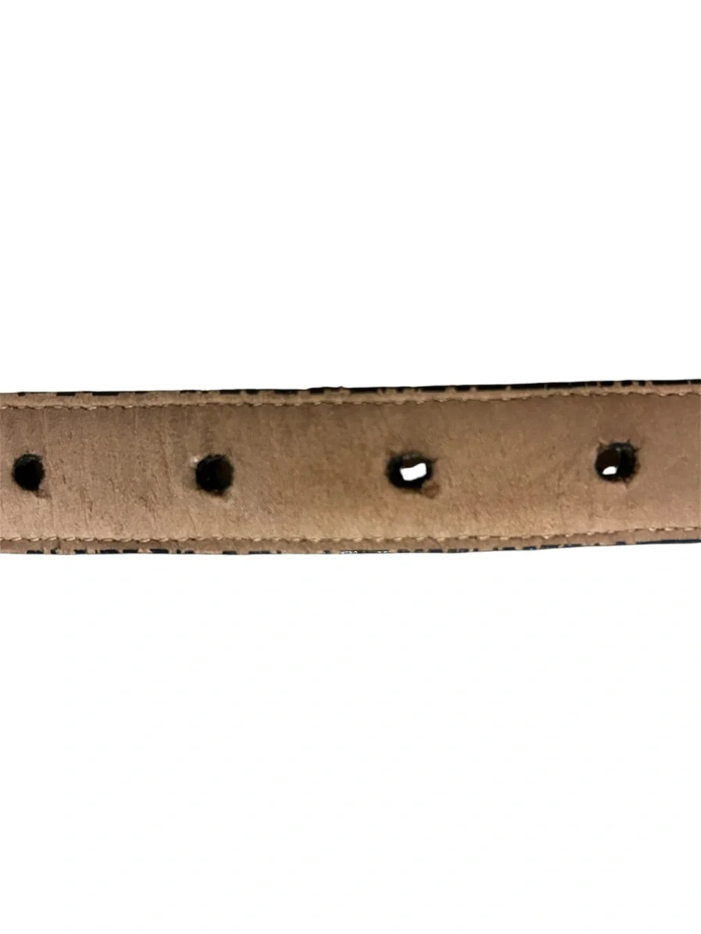 Brighton Black Leather Belt Size Large